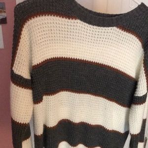 Juniors XXL So striped sweater